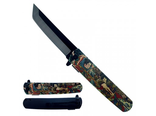 8.5" Tanto Spring Assisted Knife KS61261-3